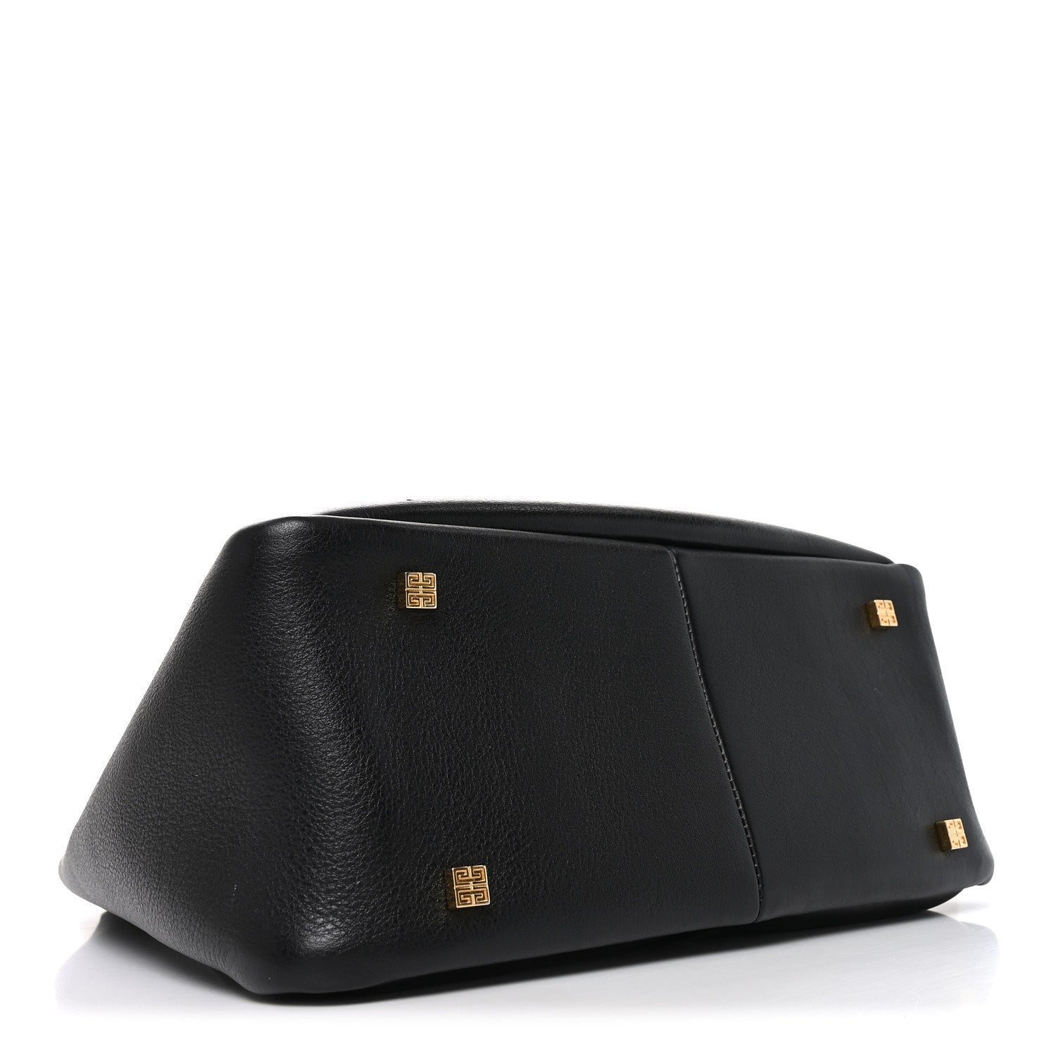 Givenchy Calfskin Crocodile Embossed Medium G-Lock Hobo Black 4 of 9