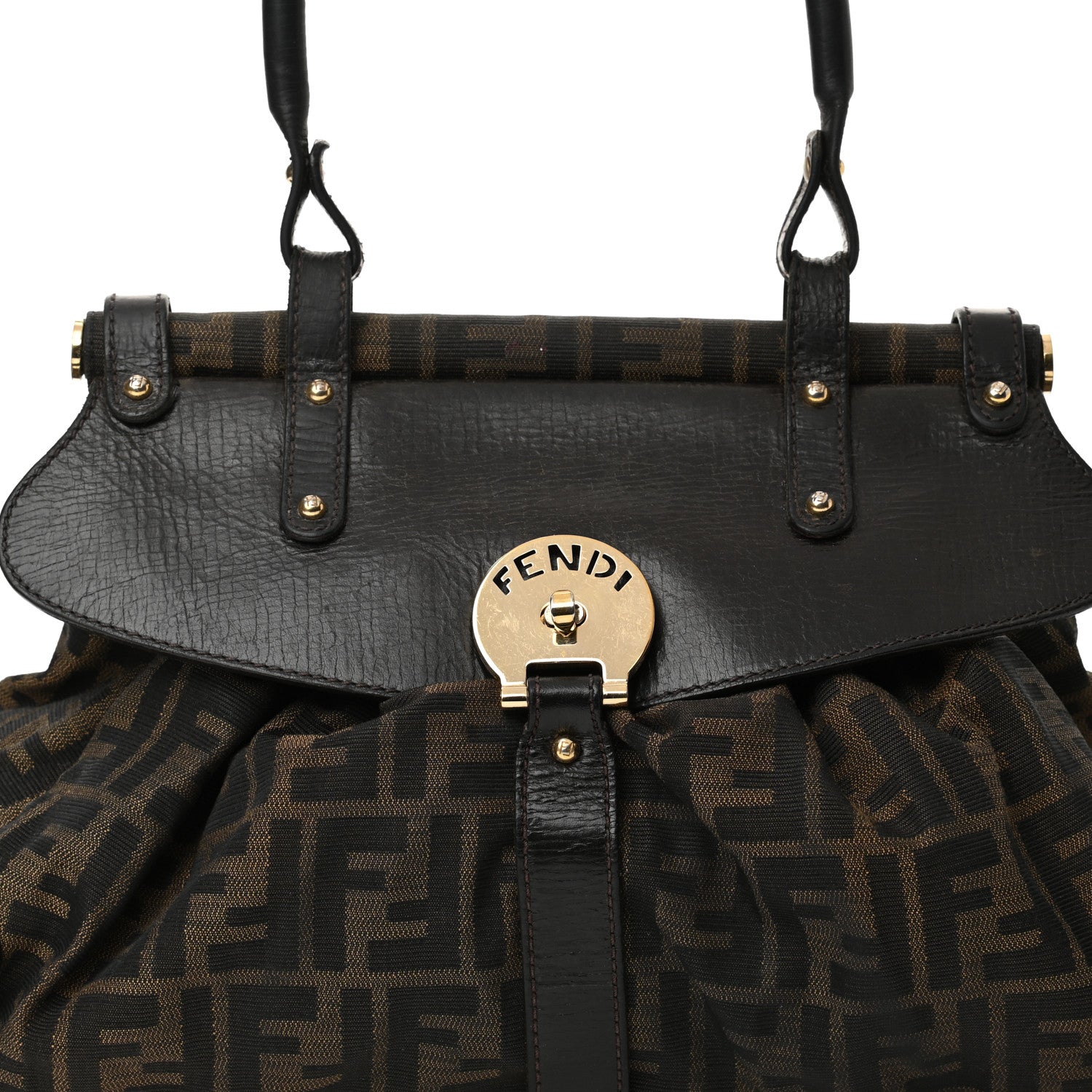 Fendi Zucca Medium Magic Bag Tobacco 10 of 23