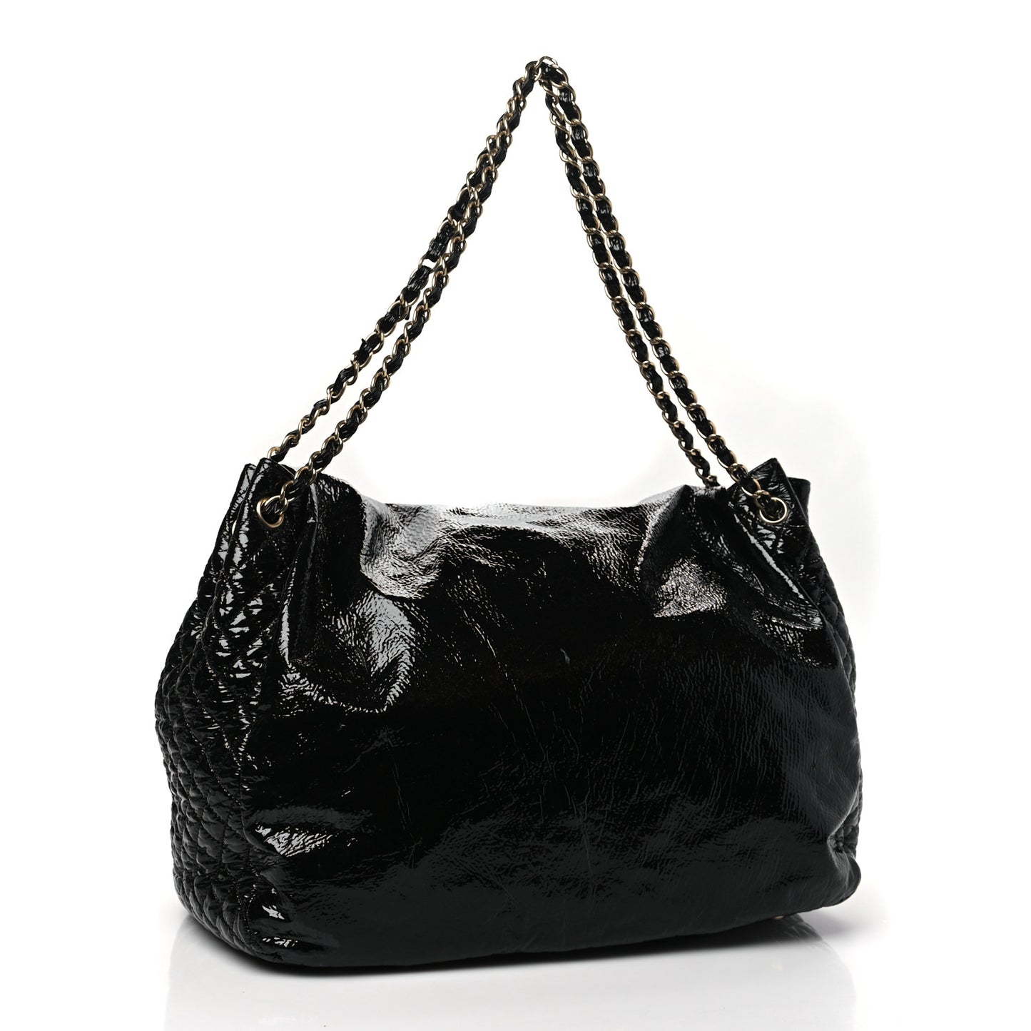 Vinyl XXL Rock and Chain Flap Black
