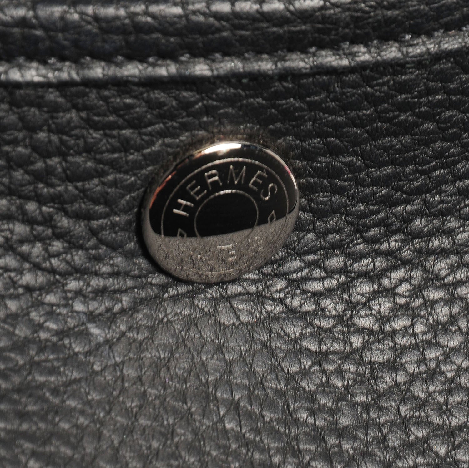 Hermes Fjord Garden Party Tote 36 MM Black 8 of 12