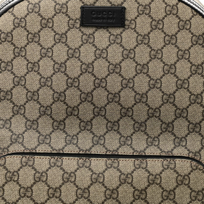 Gucci GG Supreme Monogram Medium Backpack Black 8 of 11