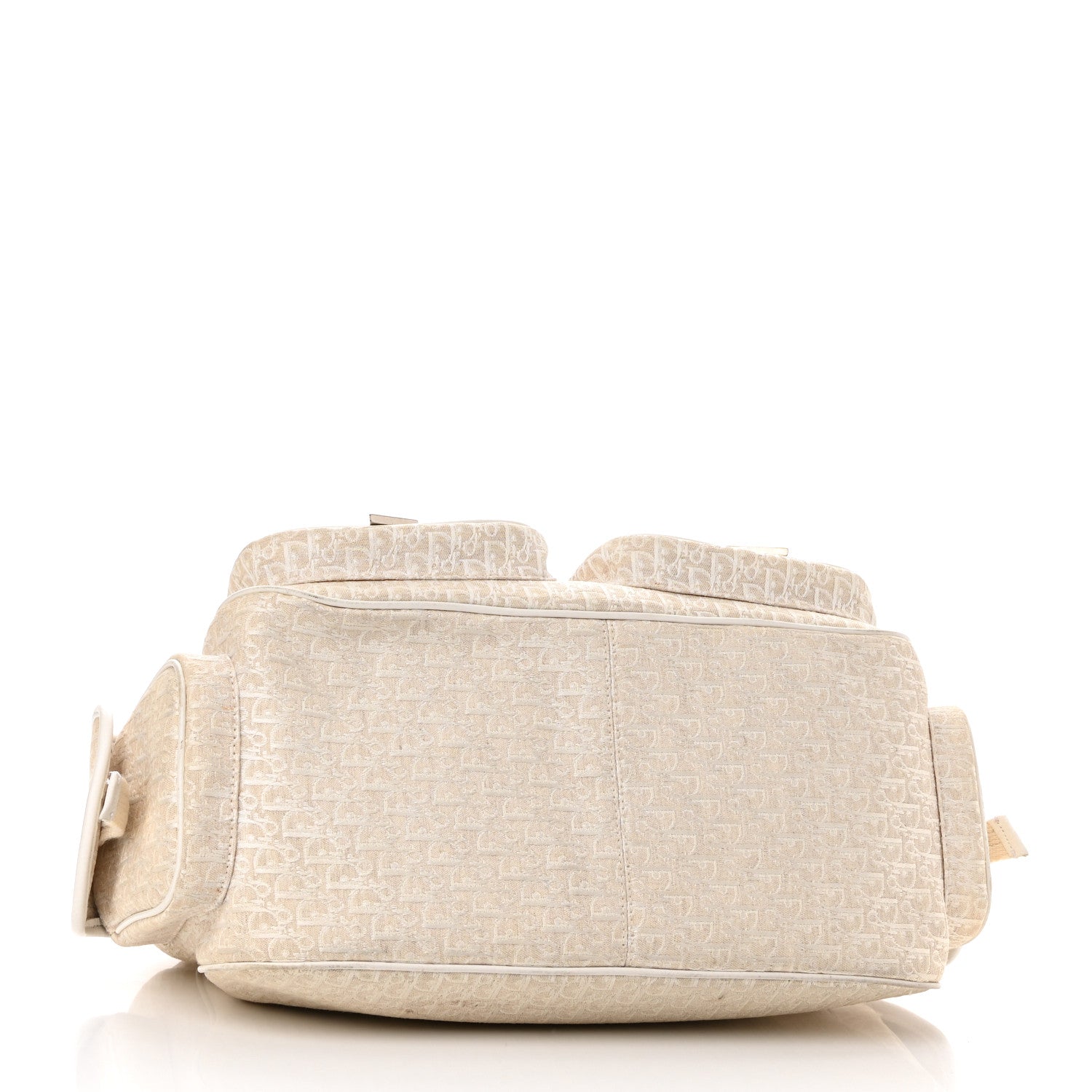 Christian Dior Monogram Pocket Satchel Beige 4 of 18