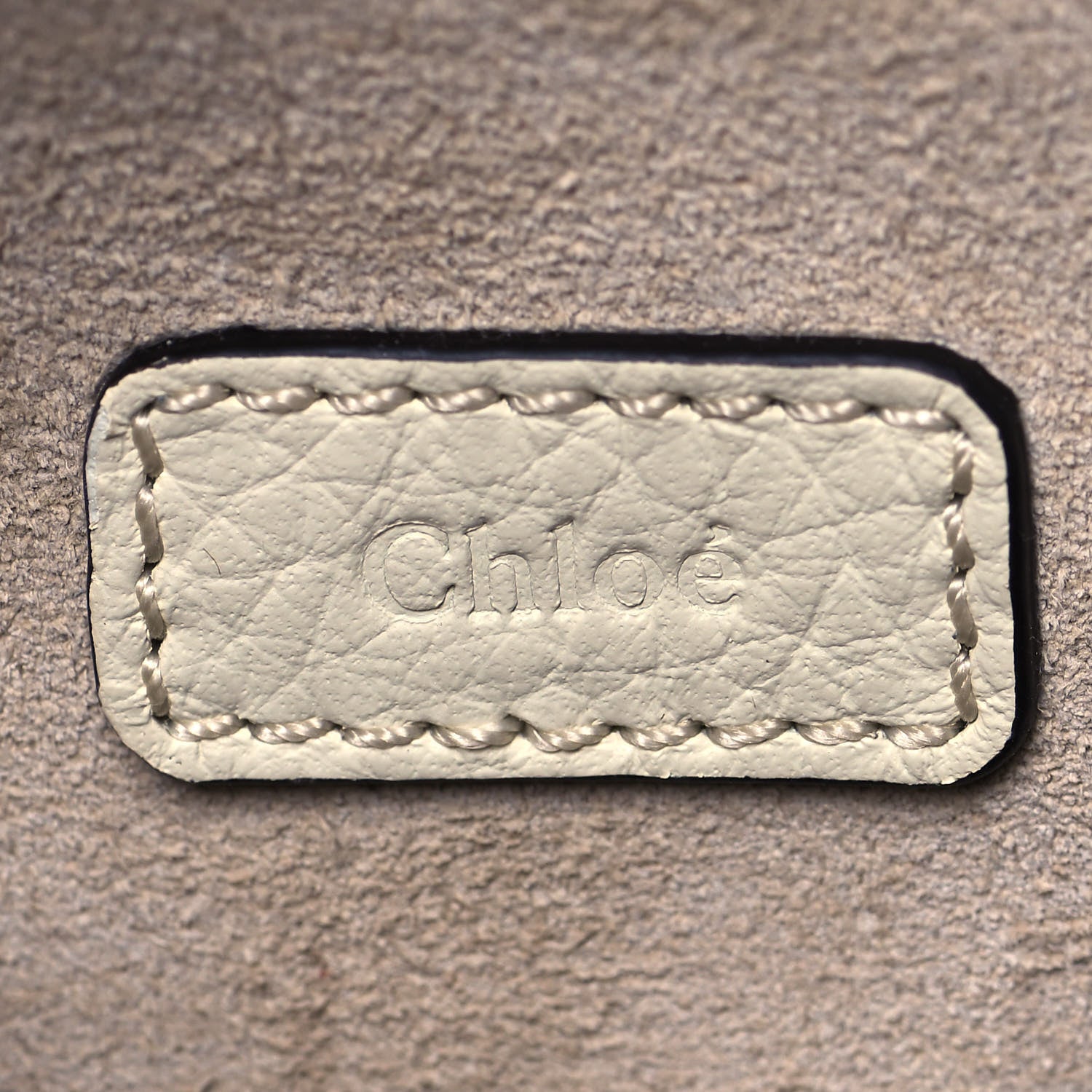 Chloe Calfskin Mini Marcie Crossbody Bag Natural White 8 of 9
