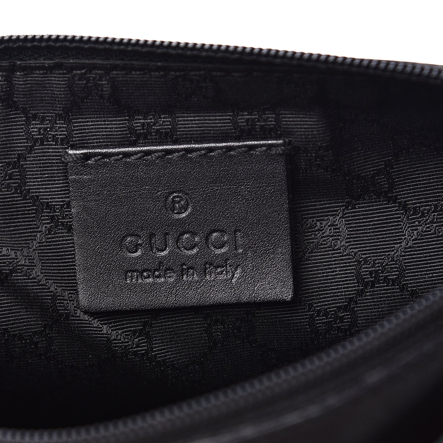 Gucci Denim Web Pochette Black 5 of 10