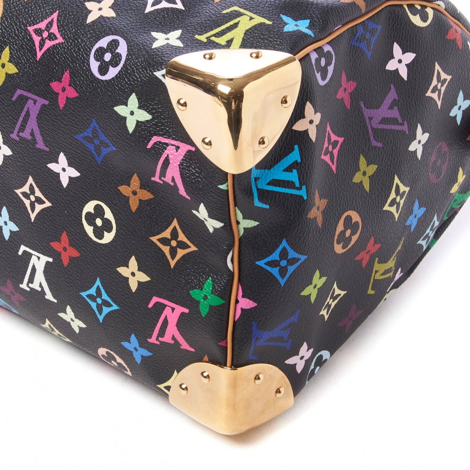 Louis Vuitton Monogram Multicolor Speedy 30 Black 5 of 7