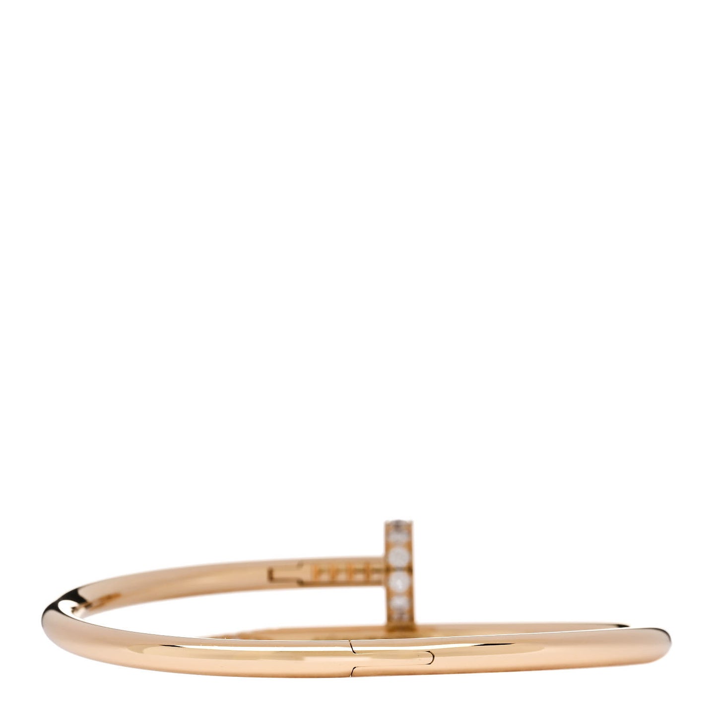 18K Yellow Gold Diamond Juste Un Clou Bracelet 16