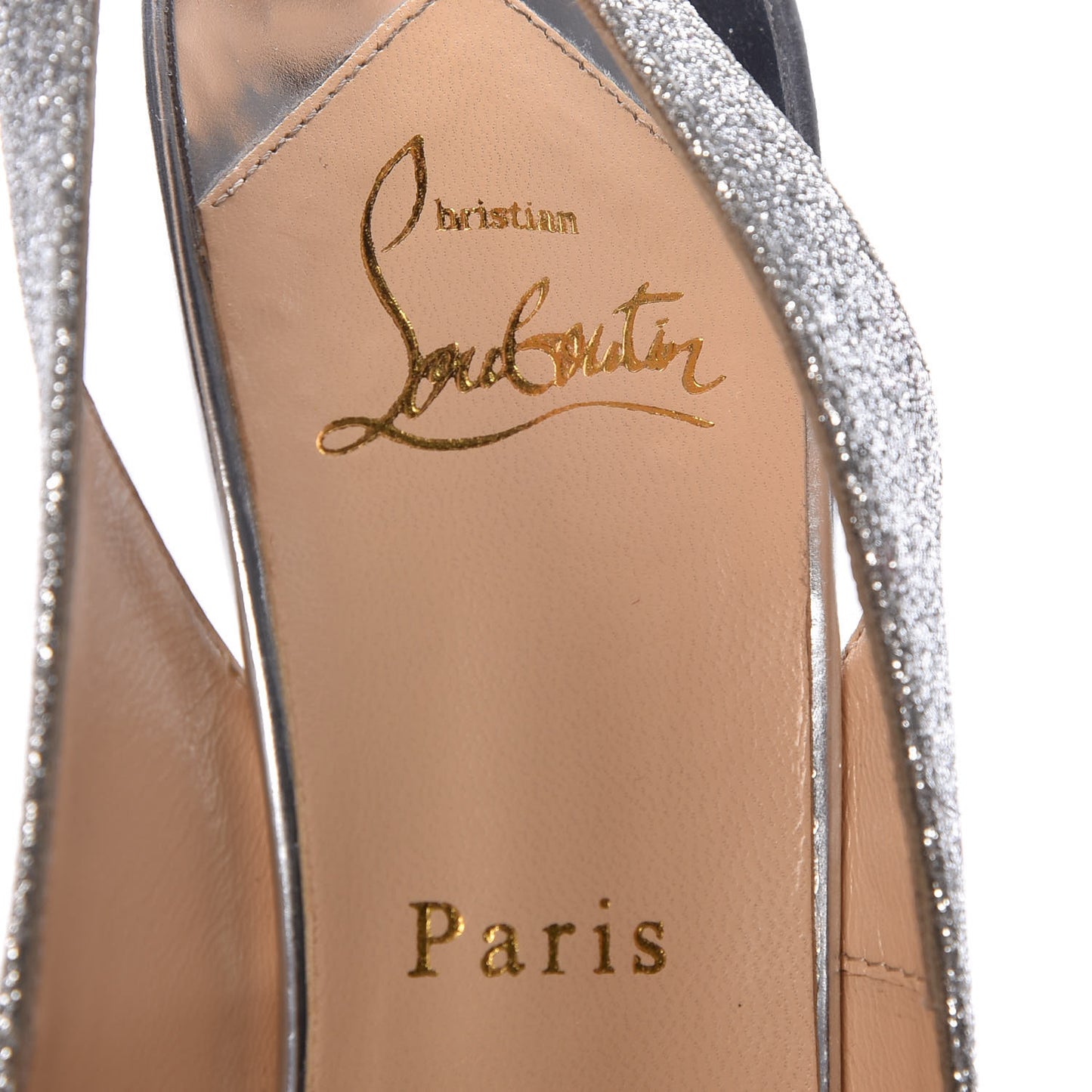 Glitter No Prive 120 Pumps 39.5 Silver