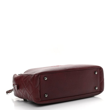 Chanel Caviar Lambskin Quilted Coco Break Camera Case Red 6 of 19