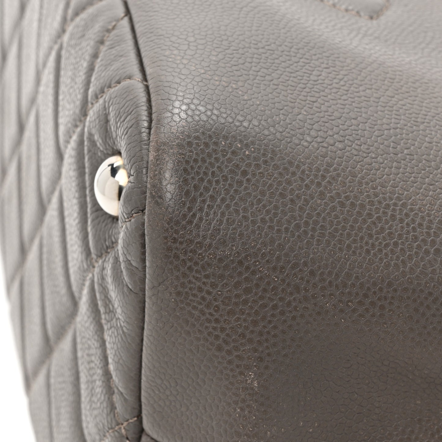 Caviar Timeless CC Soft Tote Dark Grey