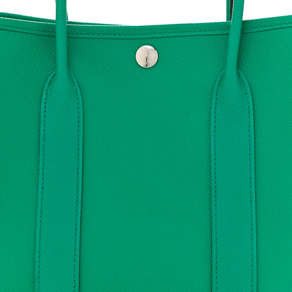 Hermes Epsom Garden Party Tote 30 TPM Vert Jade 8 of 11