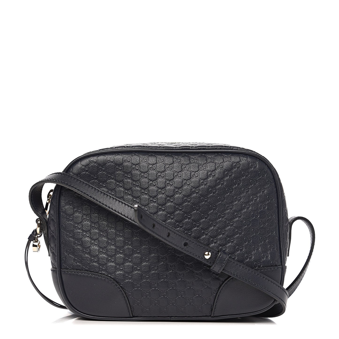Soft Microguccissima Mini Bree Messenger Bag Blue