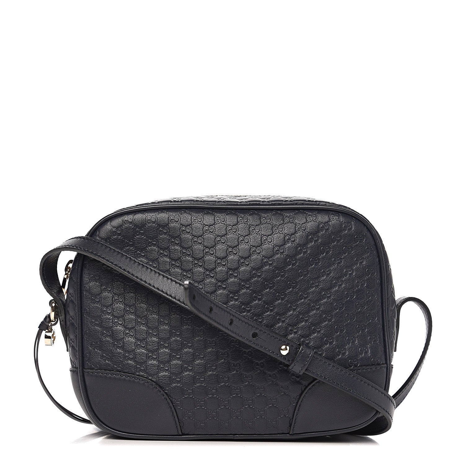 Gucci Soft Microguccissima Mini Bree Messenger Bag Blue 1 of 9