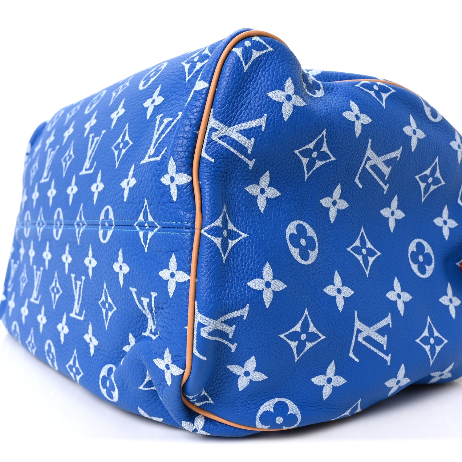 Louis Vuitton Calfskin Monogram Speedy P9 Bandouliere 40 Blue 10 of 10
