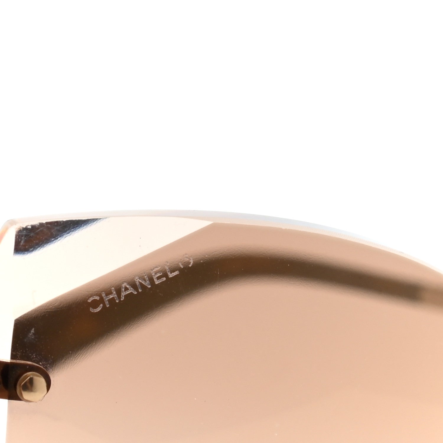 Chanel Metal Cat Eye Sunglasses 4237 Gold 8 of 9