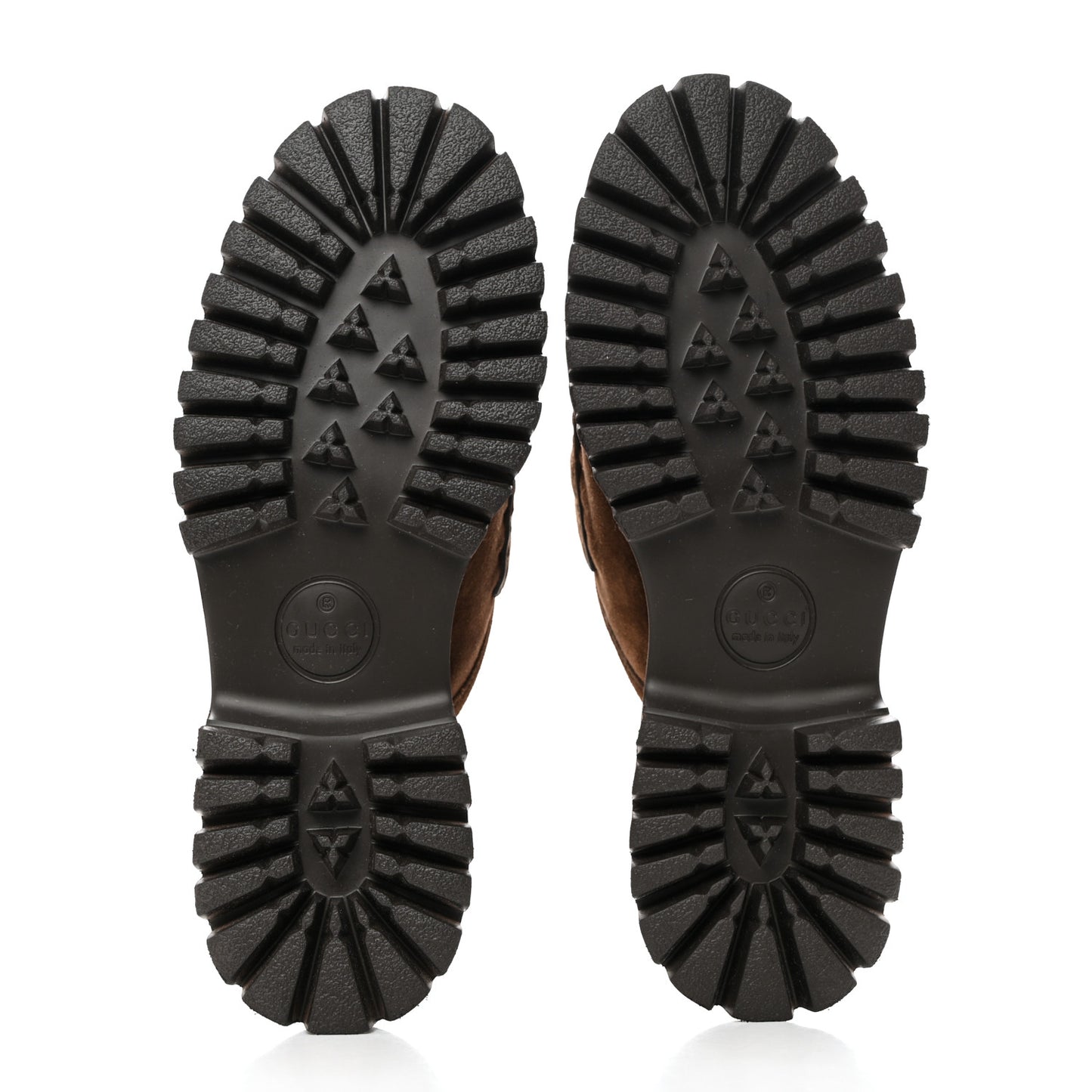 Suede Horsebit Platform Mules 38.5 Washed Brown