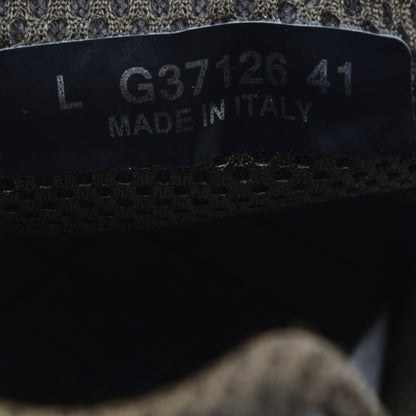 Chanel Suede Calfskin Embroidered CC Sneakers 41 Black 8 of 9