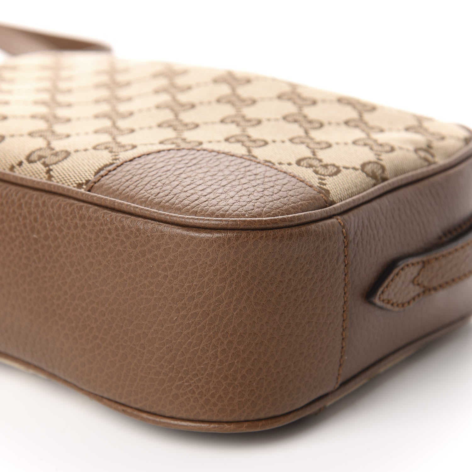 Gucci Monogram Mini Bree Messenger Bag Beige Tabacco 7 of 10