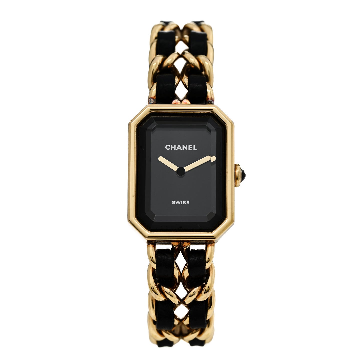 Stainless Steel Lambskin 20mm Chain Premiere Quartz Watch Gold