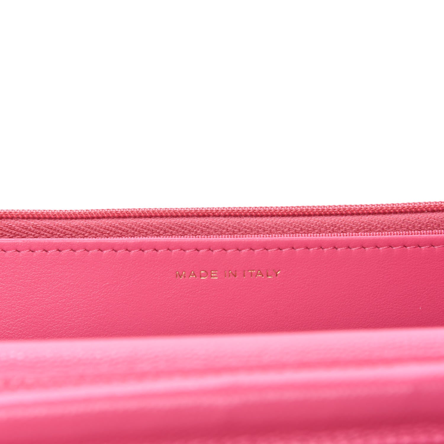 Chanel Caviar Quilted Wallet on Chain WOC Pink 9 of 12