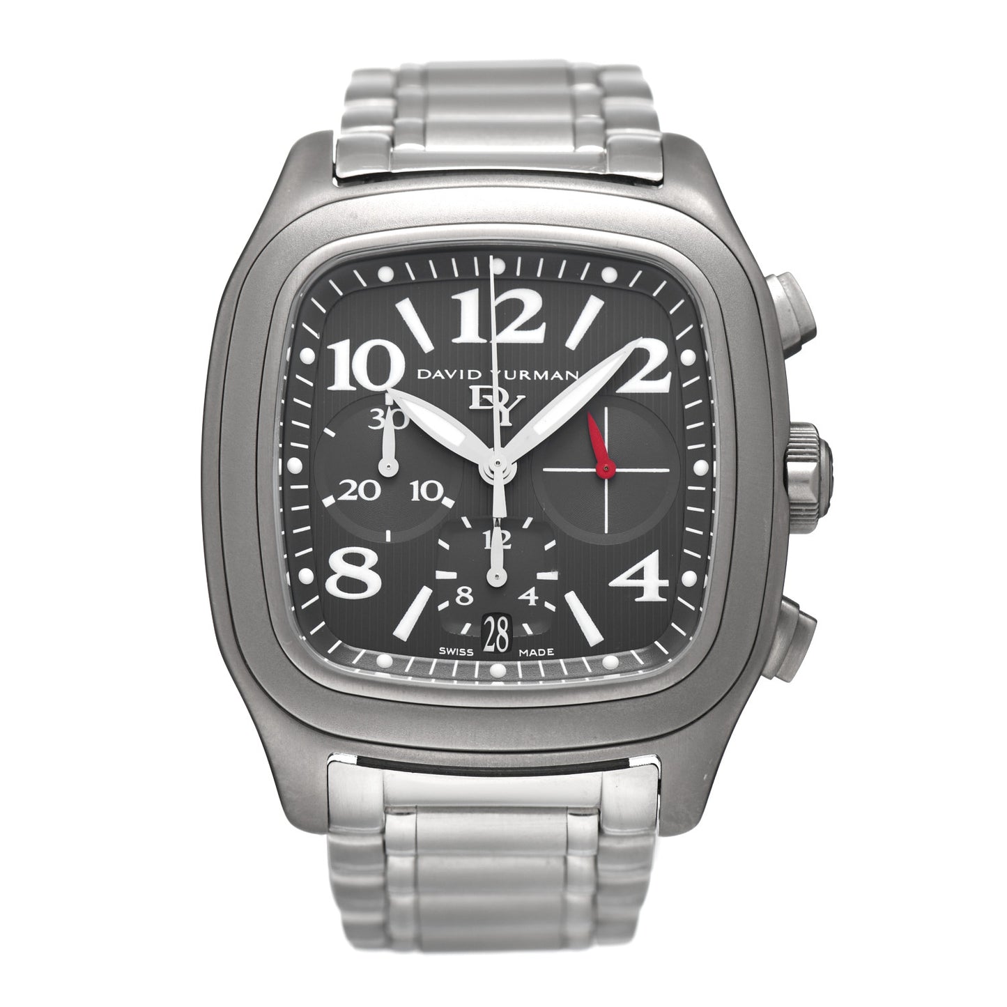 Titanium 41mm Belmont Chronograph Automatic Watch Grey