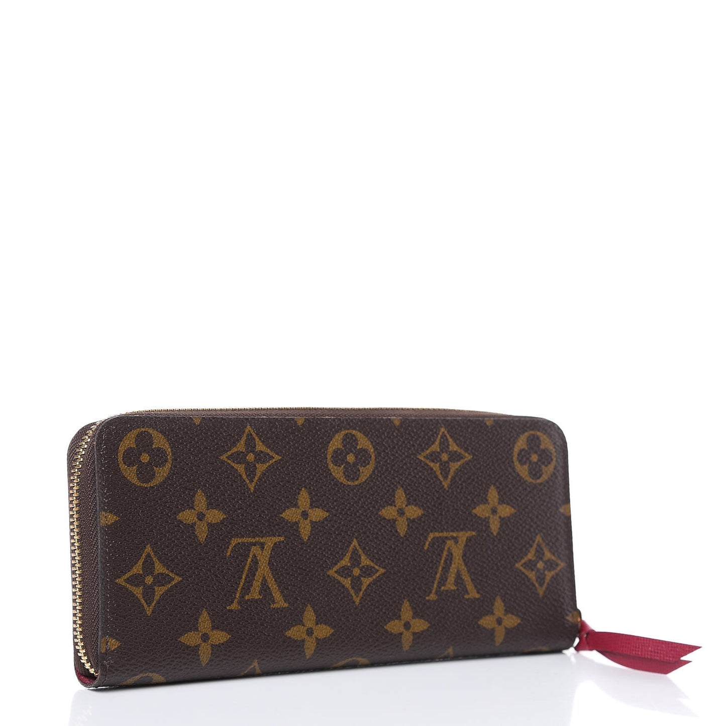 Monogram Clemence Wallet Fuchsia