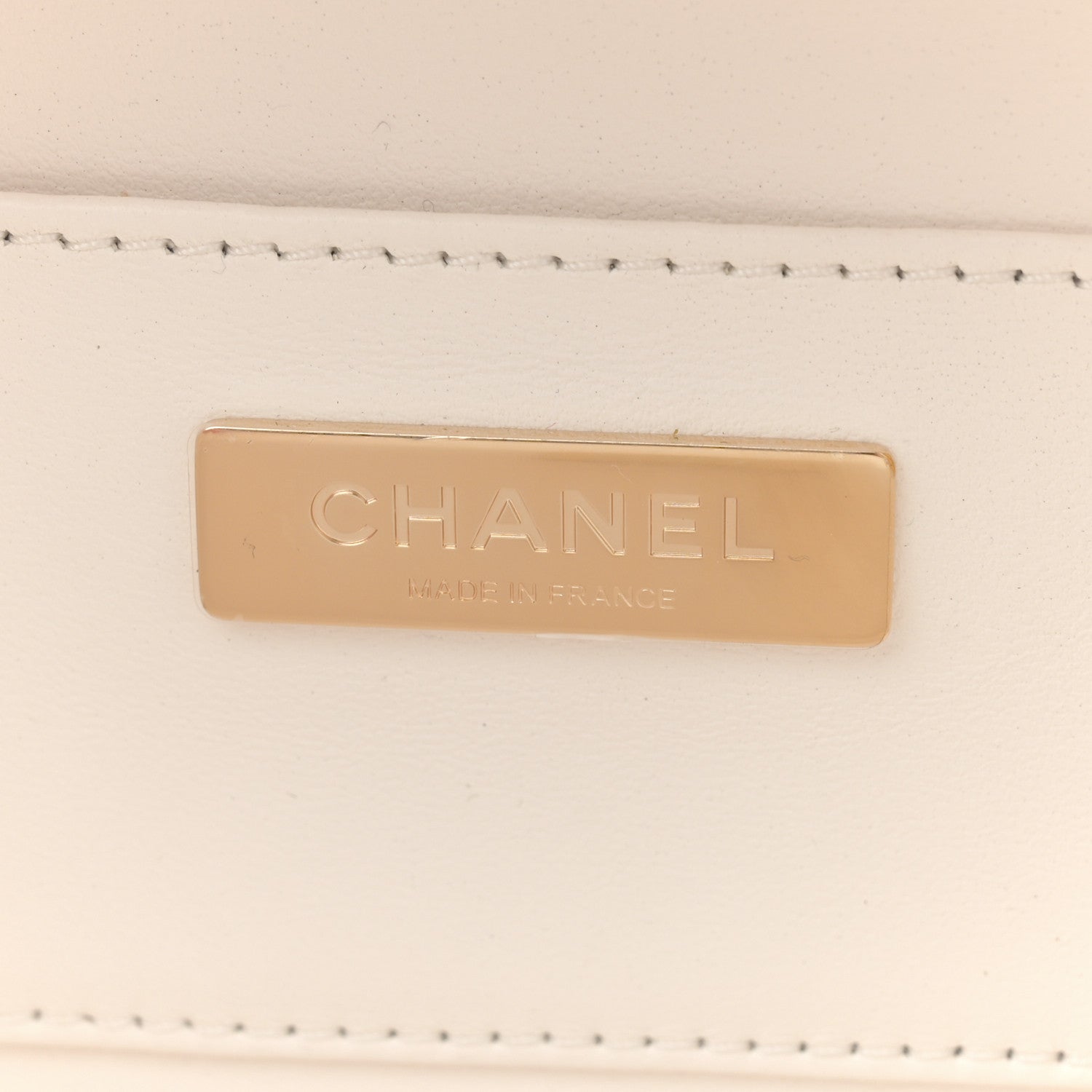 Chanel Lambskin Quilted Coco Click Bag White 6 of 12
