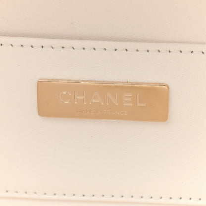 Chanel Lambskin Quilted Coco Click Bag White 6 of 12