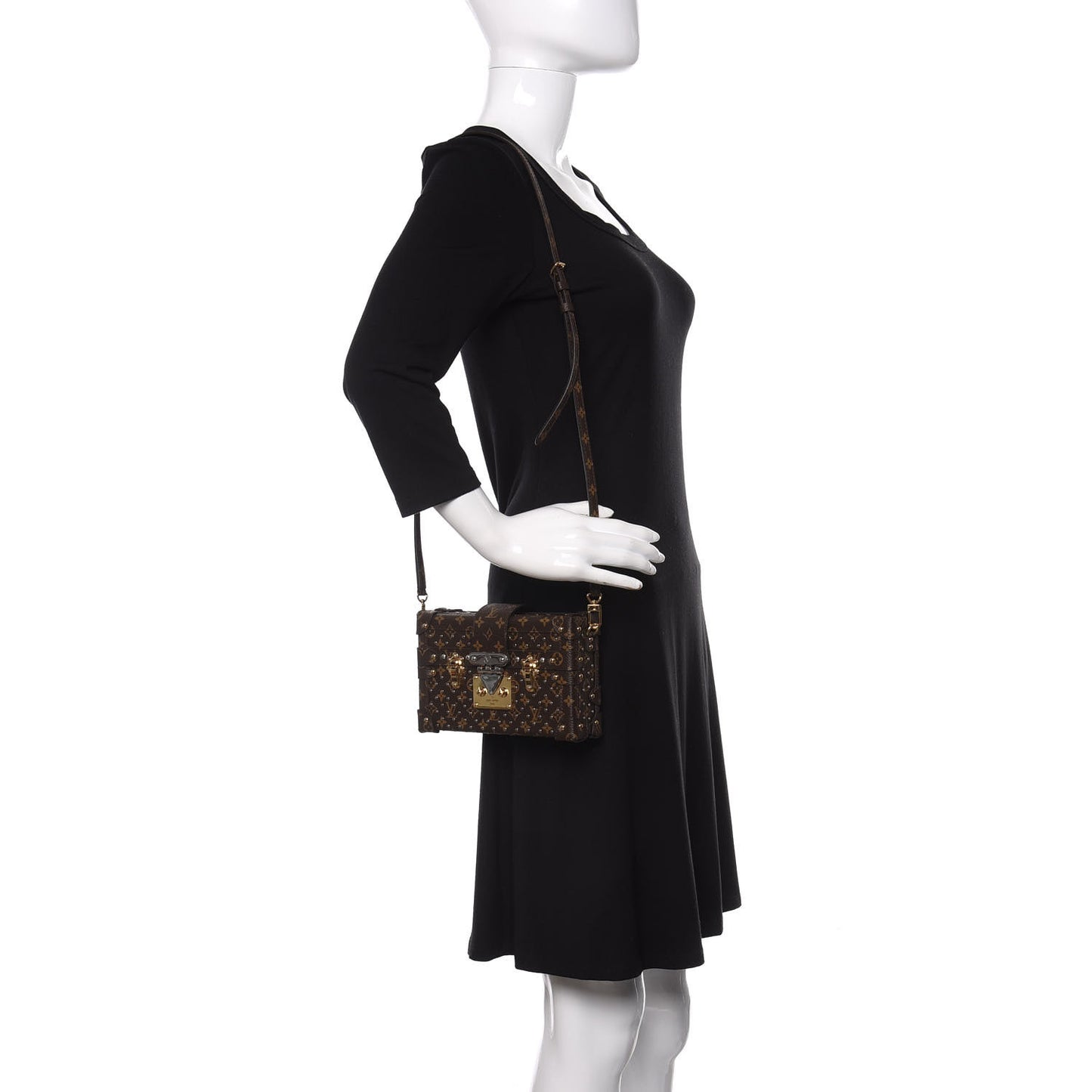 Monogram Studded Petite Malle