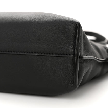 Loewe Nappa Calfskin Mini Flamenco Knot Clutch With Chain Black 10 of 12