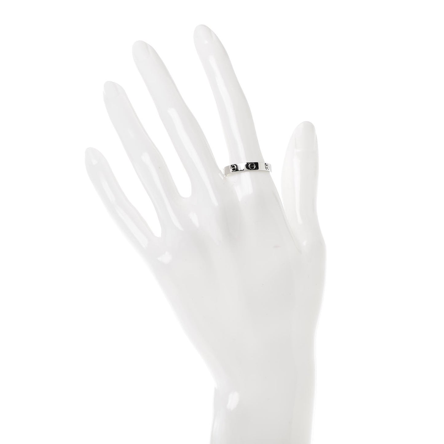 Platinum 3.5mm LOVE Wedding Band Ring 60 9