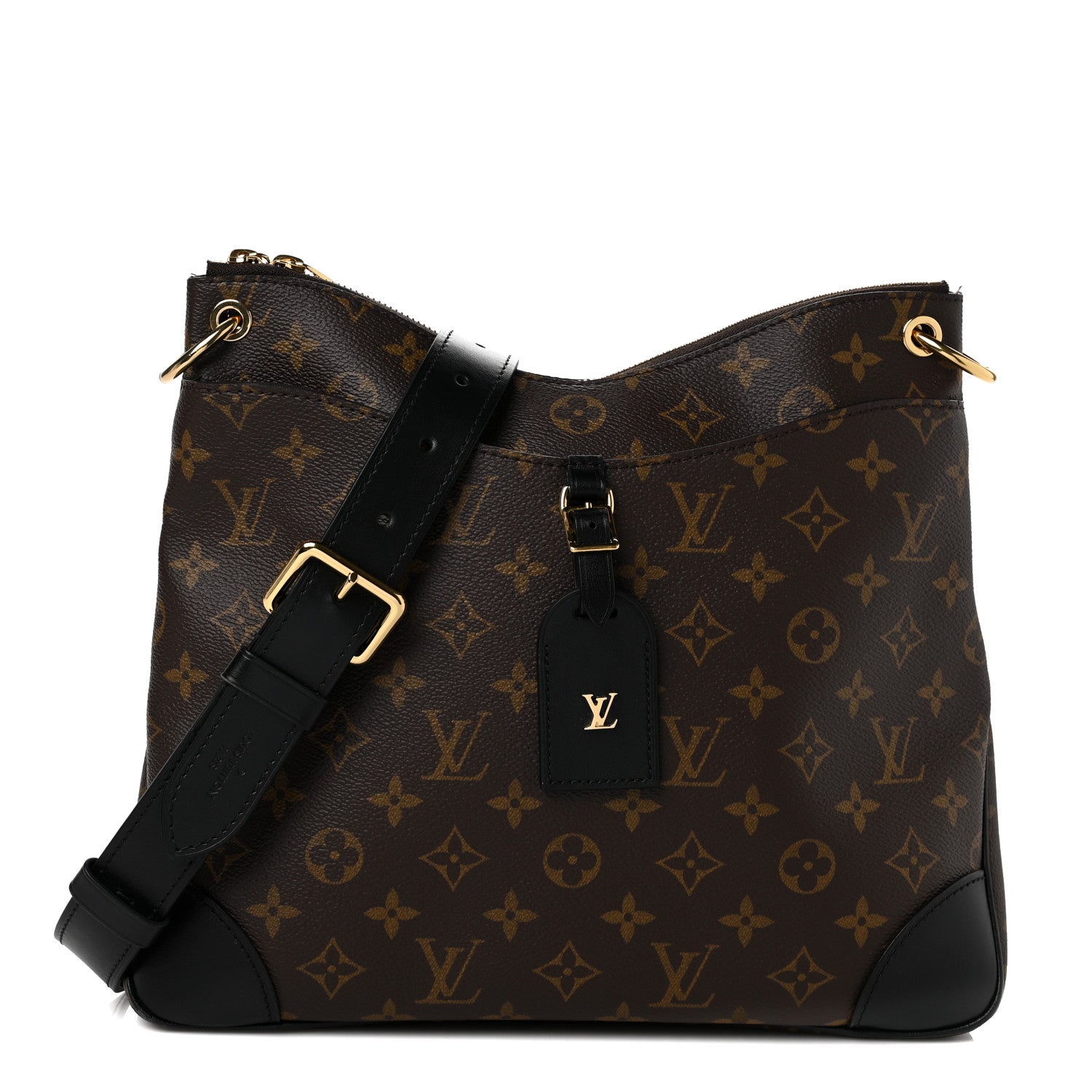 Louis Vuitton Monogram Odeon MM Black 1 of 11