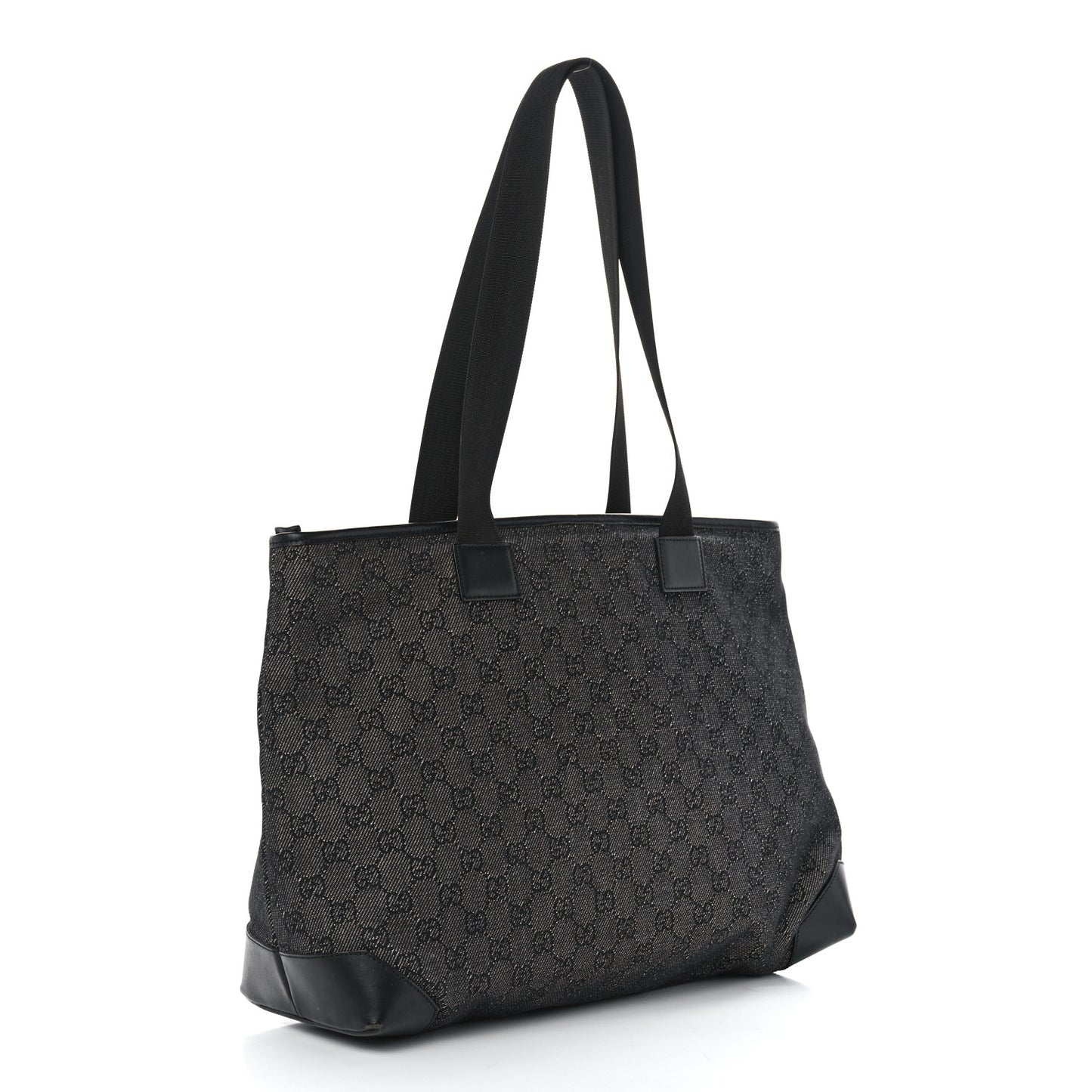 Monogram Tote Bag Black
