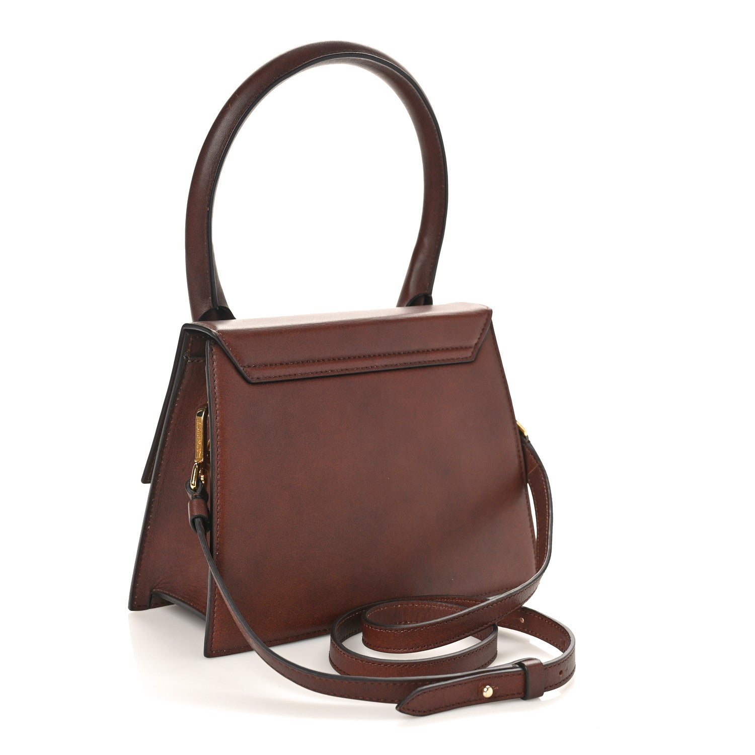 Jacquemus Smooth Calfskin Le Grand Chiquito Dark Brown 3 of 8
