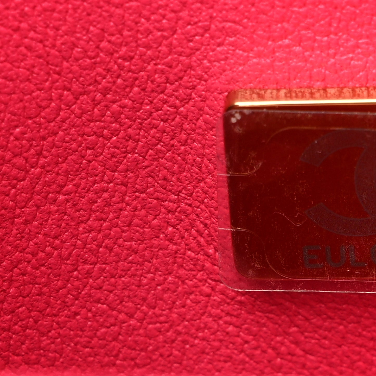 Caviar Quilted Sweetheart Mini Rectangular Flap Dark Pink