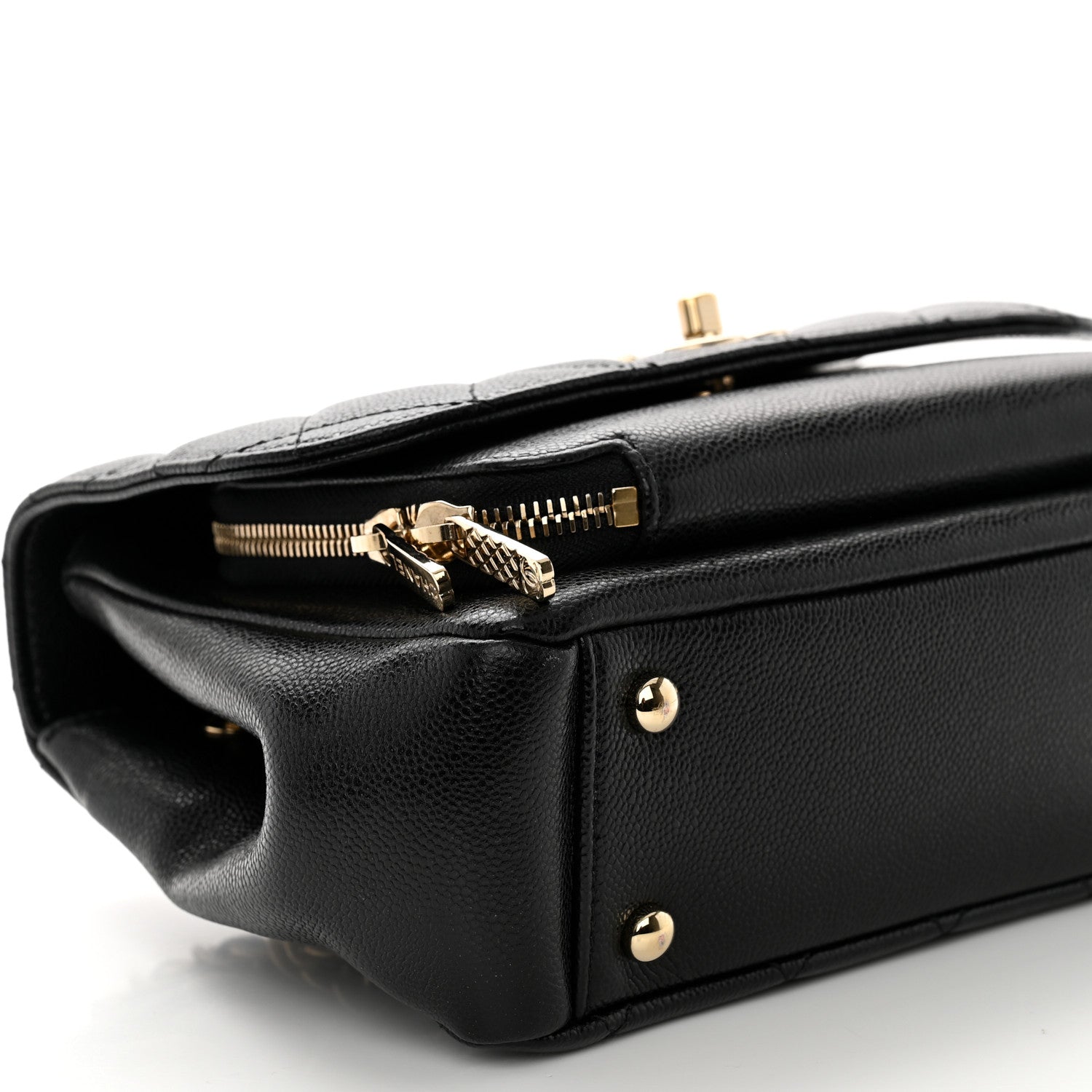 Chanel Caviar Quilted Medium Business Affinity Flap Black 9 of 10