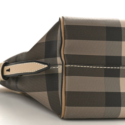 Burberry Smoked Check Small Dartmoore Crossbody Trench 7 of 9