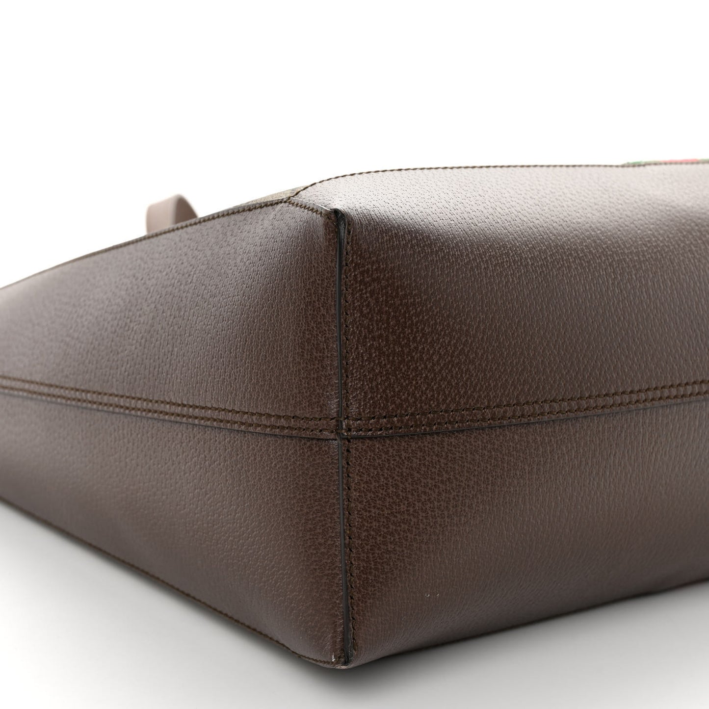 GG Supreme Monogram Web Ophidia Tote Brown