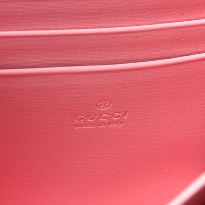 Gucci Azalea Calfskin Enamel Mini Dionysus Chain Wallet New Cherry Red Wild Rose Off White 7 of 11