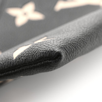 Louis Vuitton Empreinte Monogram Giant Daily Pouch Black Beige 9 of 10