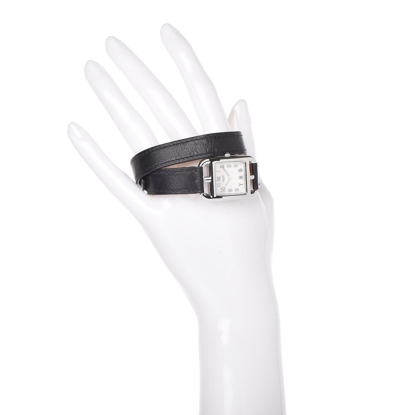 Stainless Steel Barenia 23mm Cape Cod Double Tour Quartz Watch Noir