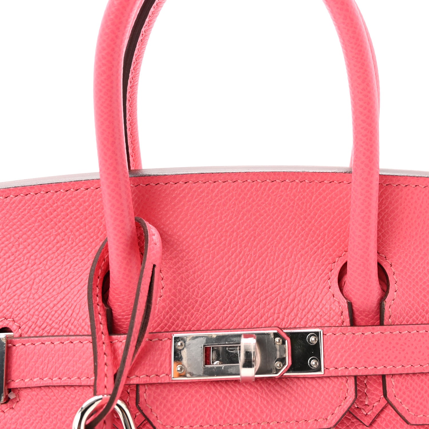 Hermes Epsom Birkin Sellier 25 Rose Azalee 8 of 10
