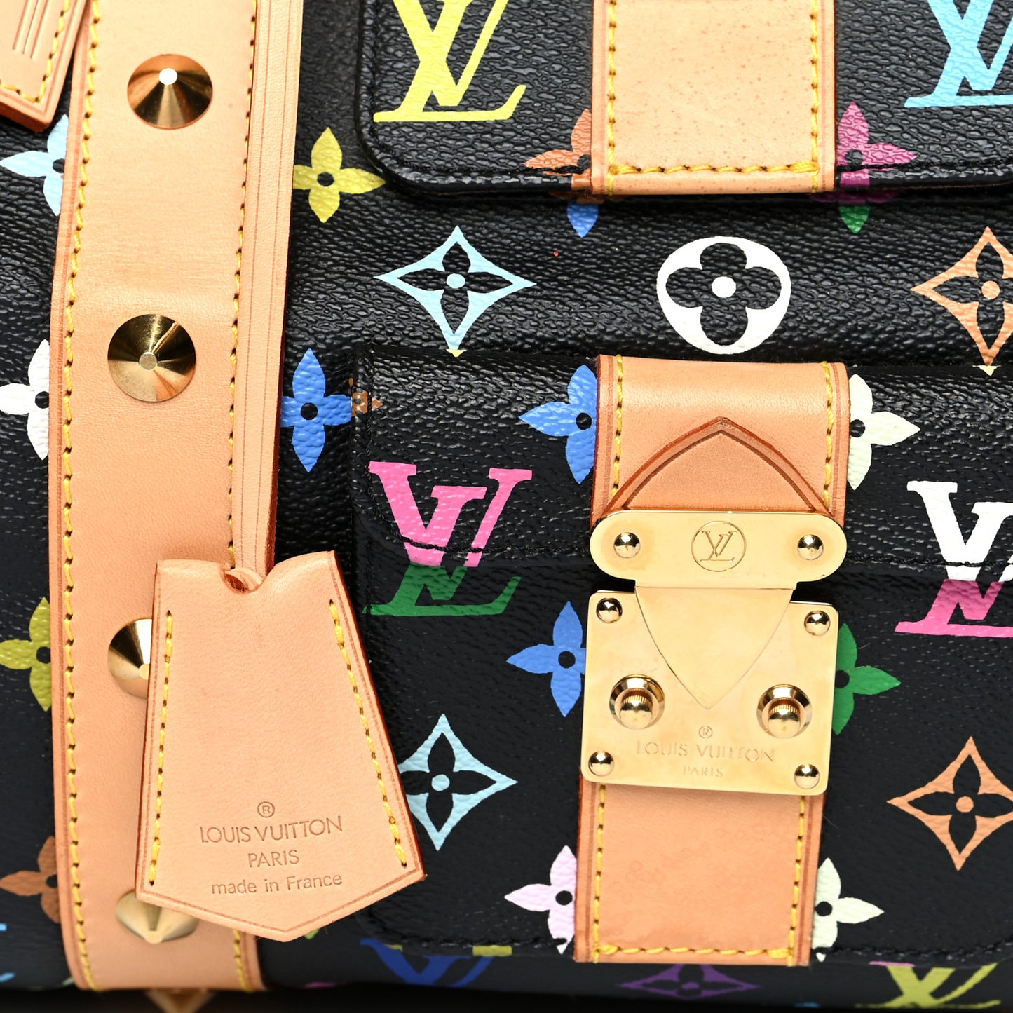 Monogram Multicolor Keepall 45 Black