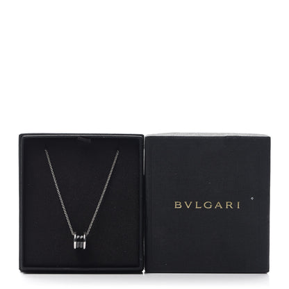 Bulgari Sterling Silver Ceramic Save The Children Pendant Necklace 6 of 6