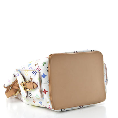 Louis Vuitton Monogram Multicolor Petit Noe White 4 of 9