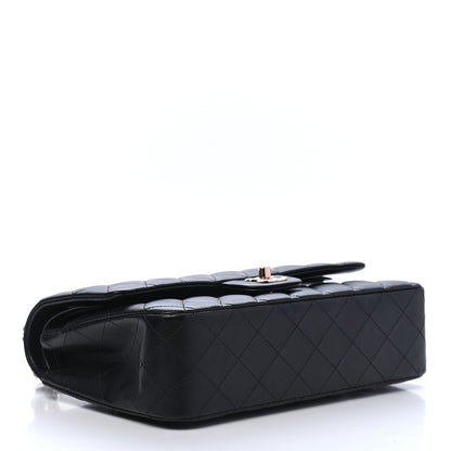 Chanel Lambskin Quilted Medium Double Flap Black 4 of 9