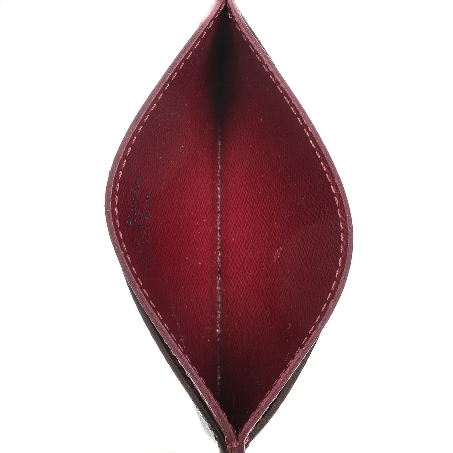 Monogram Card Holder Fuchsia