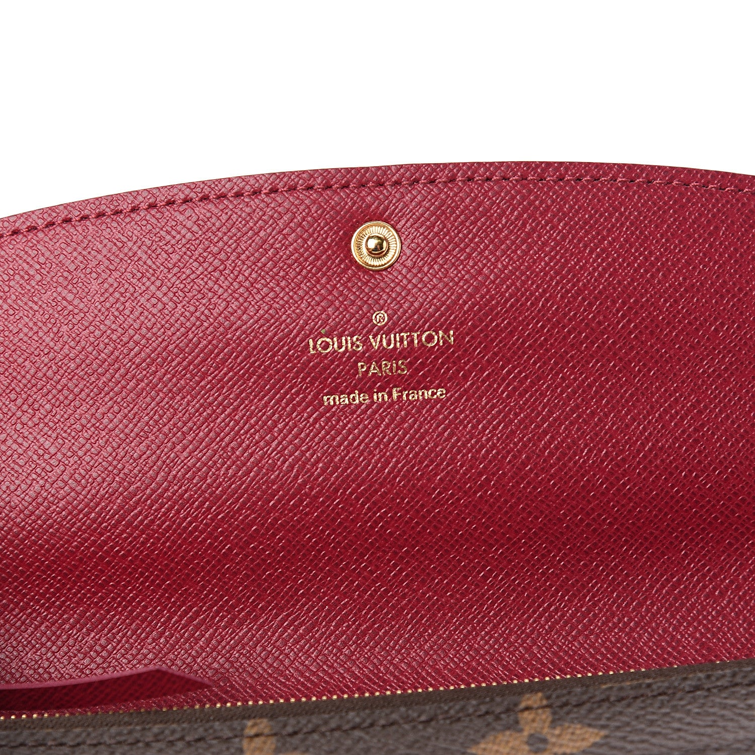 Louis Vuitton Monogram Emilie Wallet Fuchsia 5 of 5