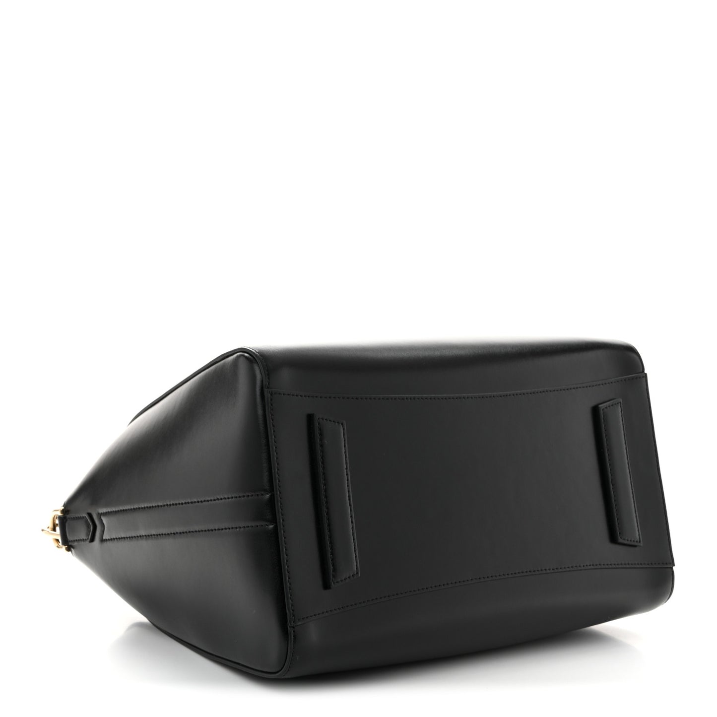 Shiny Lord Calfskin Medium Antigona Black