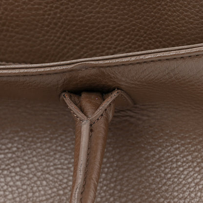 Chanel Deerskin Cerf Executive Shopper Tote Brown 15 of 22