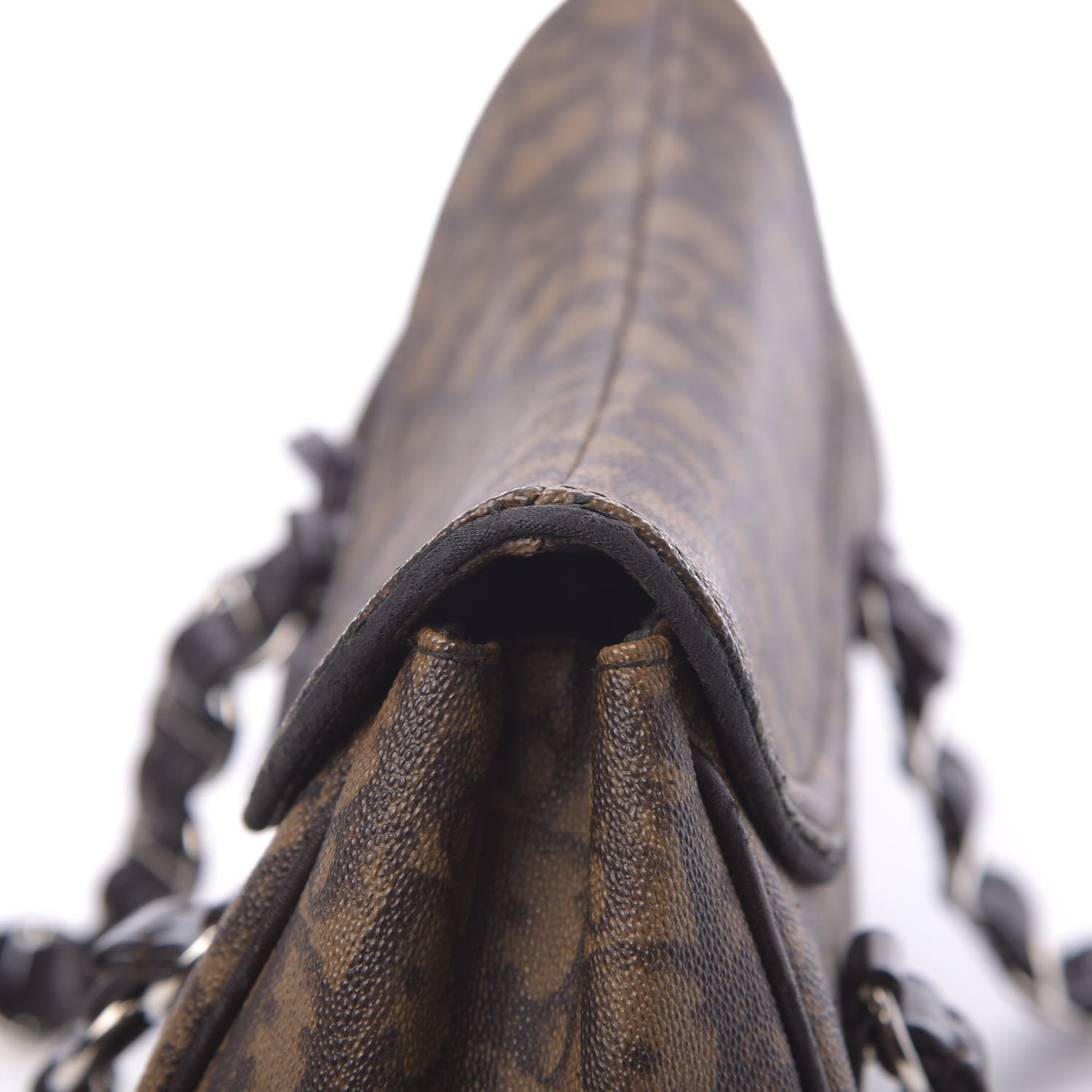 Christian Dior Monogram Romantique Trotter Bag Brown 9 of 16